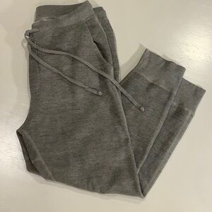 Nili Lotan Nolan Heathered Gray Joggers